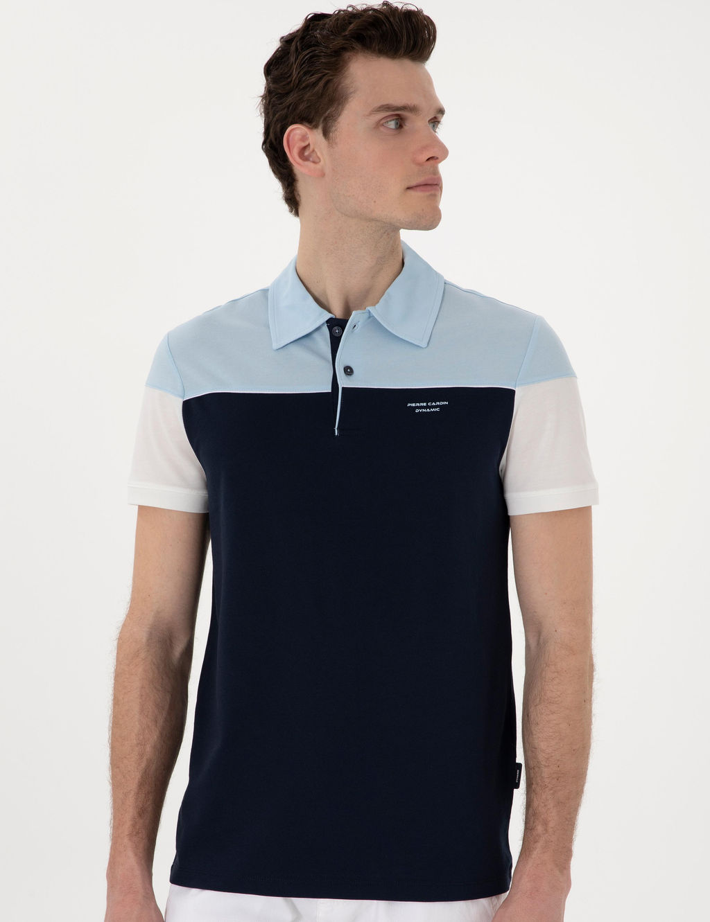 Lacivert Slim Fit Ti__rt - Pierre cardin фото 3