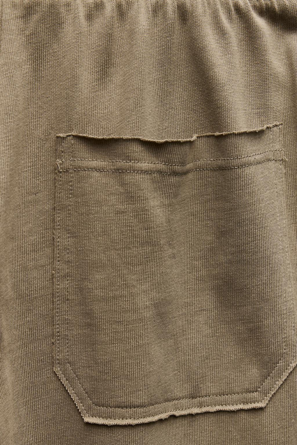 COTTON STRAIGHT-LEG TROUSERS - Zara фото 25