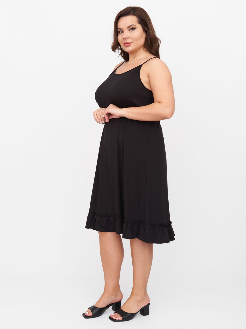 Сарафан трикотажный SA22003BLK01 - Артесса фото 10