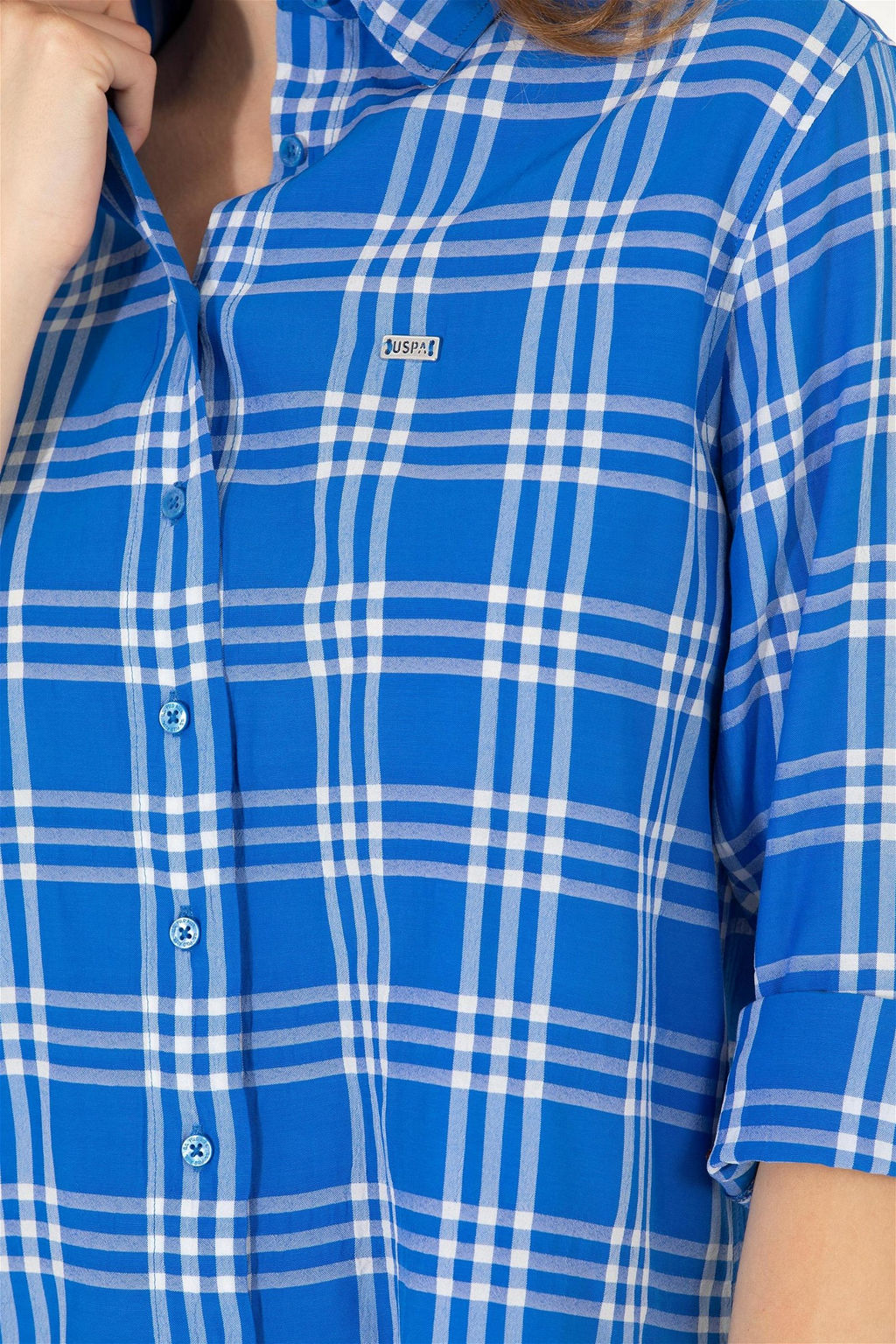 Женская рубашка Saks с длинным рукавом - U.s. polo assn фото 14