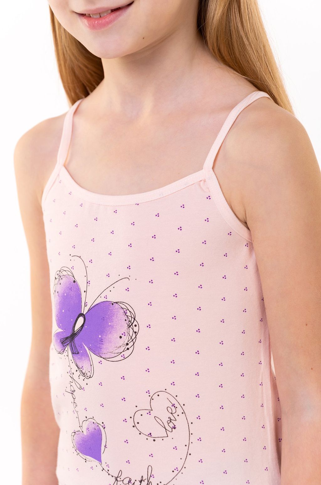 Майка на бретелях для девочки Donella  фото 4