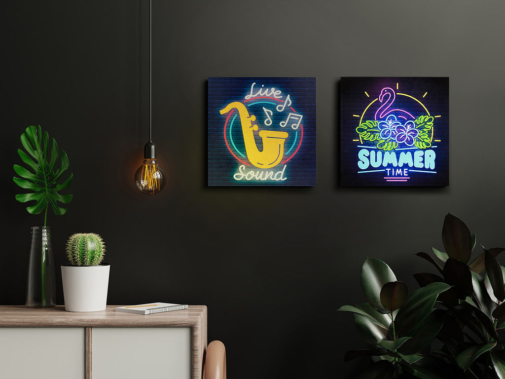 Кристальная (алмазная) мозаика ФРЕЯ ALBP-327 постер Живой звук 30 х 30 см