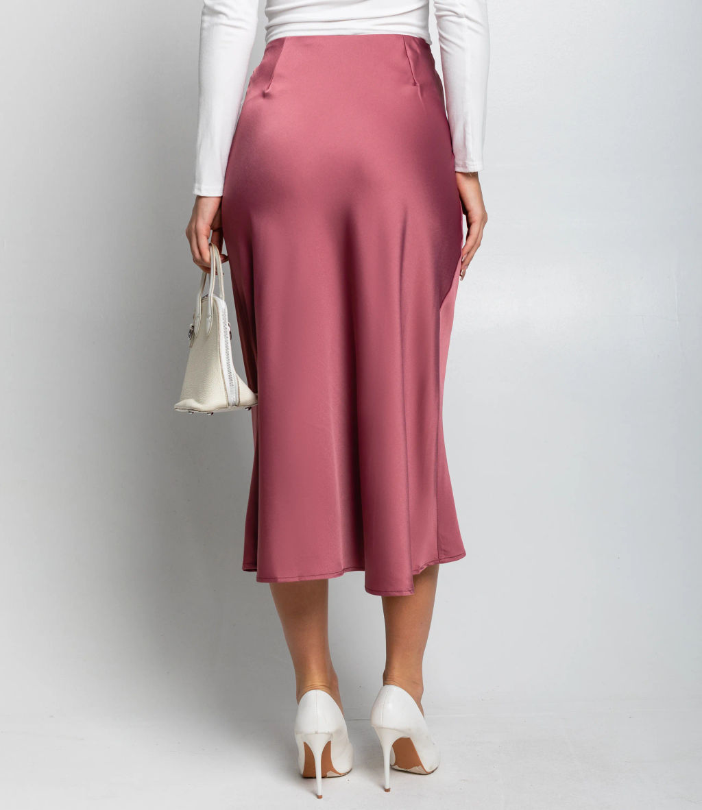 Юбка #КТ2103, тёмно-лиловый