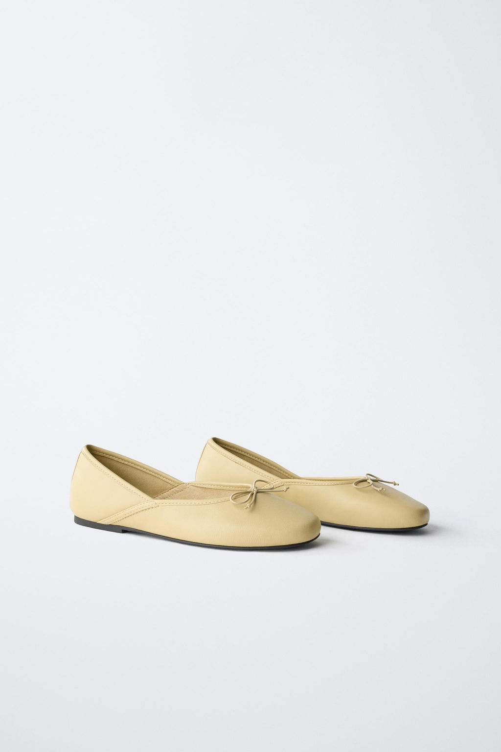 BAILARINA PIEL / Amarillo - Zara фото 2
