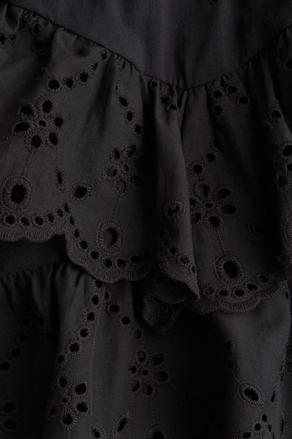 Falda de algod?n con bordado ingl?s - H&m фото 5
