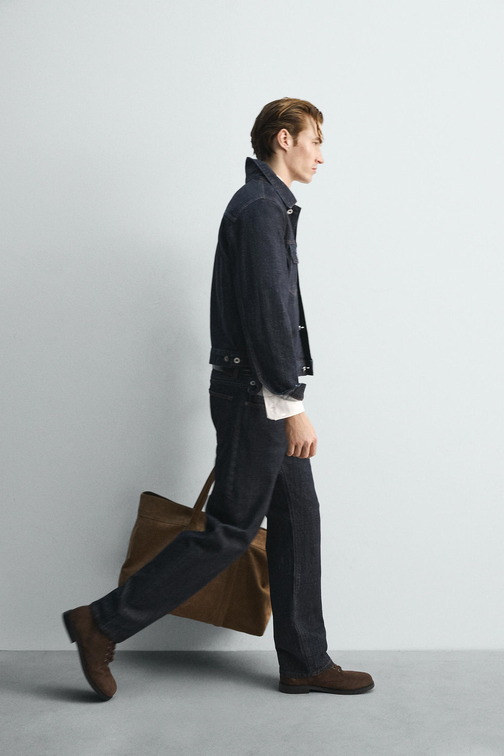 LIMITED EDITION RELAXED STRAIGHT-LEG JEANS - Zara фото 8