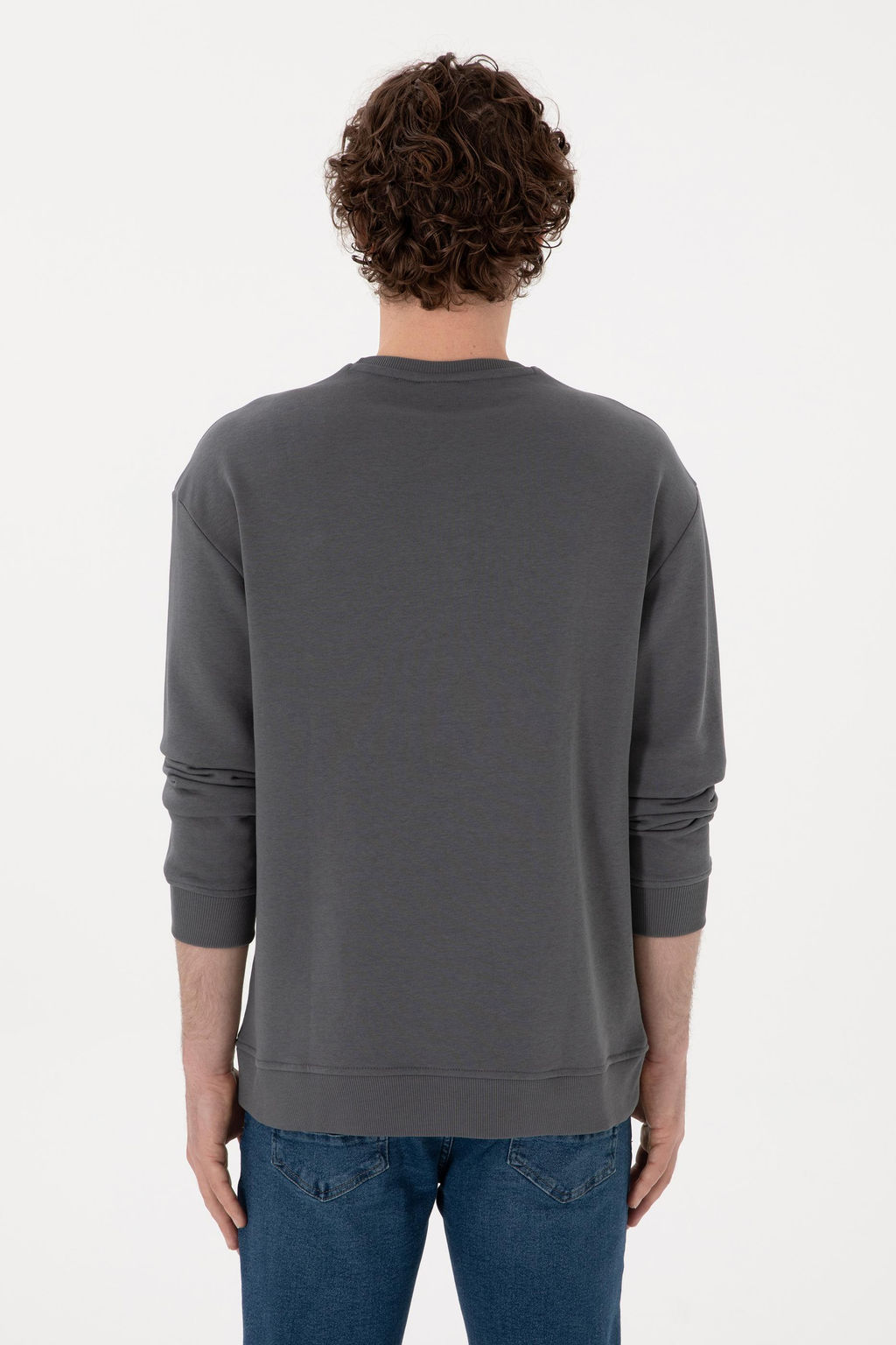 Erkek Antrasit Sweatshirt Sepette S_rpriz _ndirim - U.s. polo assn фото 5