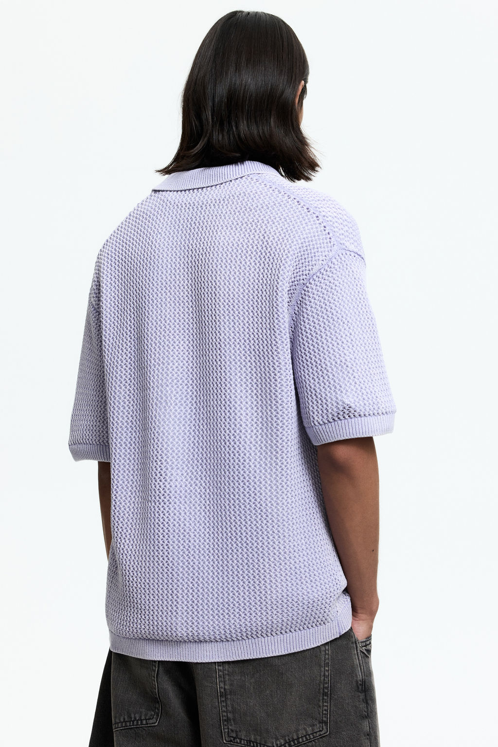 Camisa en punto calado Relaxed Fit - H&m фото 5