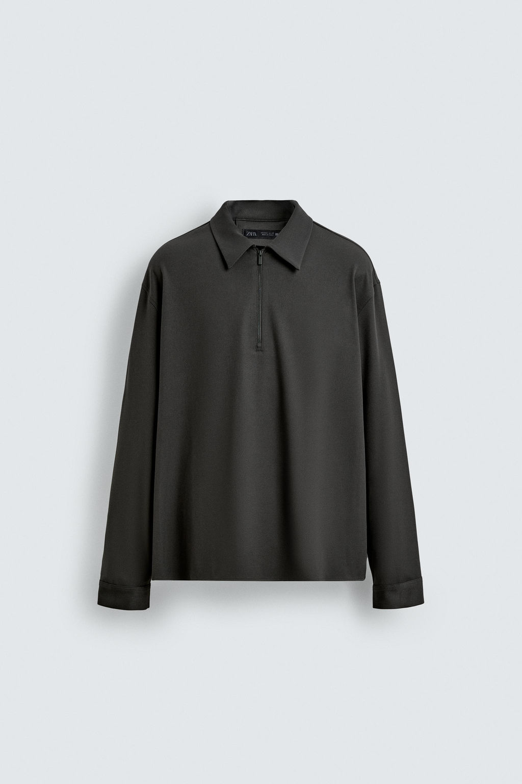 VISCOSE POLO SHIRT - Zara фото 6