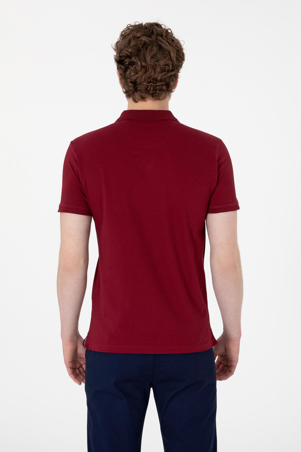 Erkek Bordo Basic Ti__rt Sepette S_rpriz _ndirim - U.s. polo assn фото 5