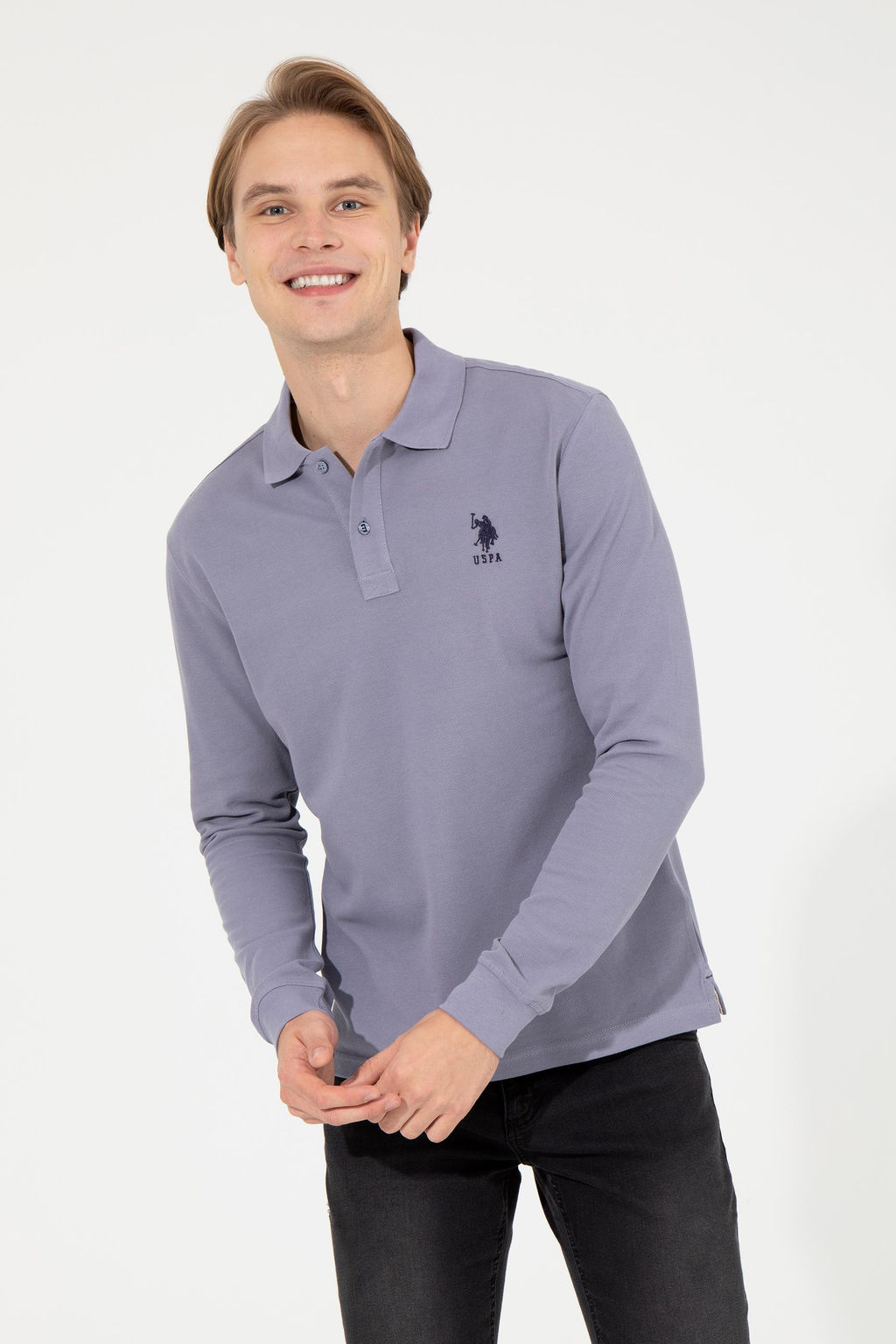 Мужская серая базовая толстовка Неожиданная скидка в корзине