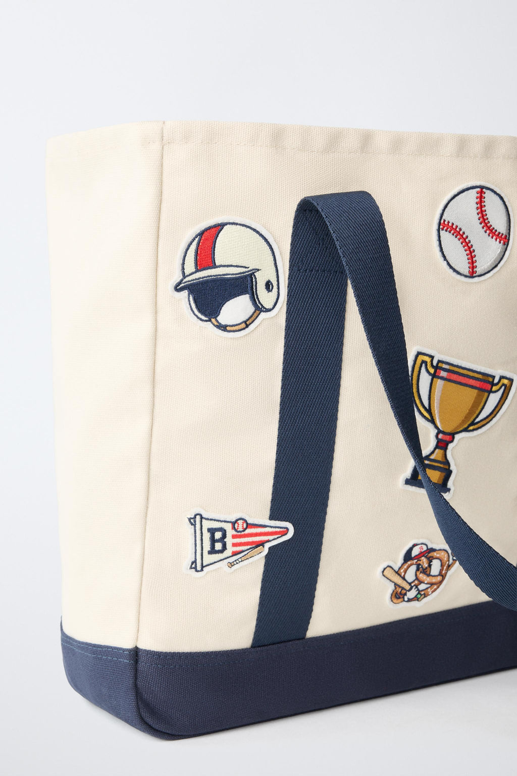 SHOPPER PARCHES / Blanco Crudo