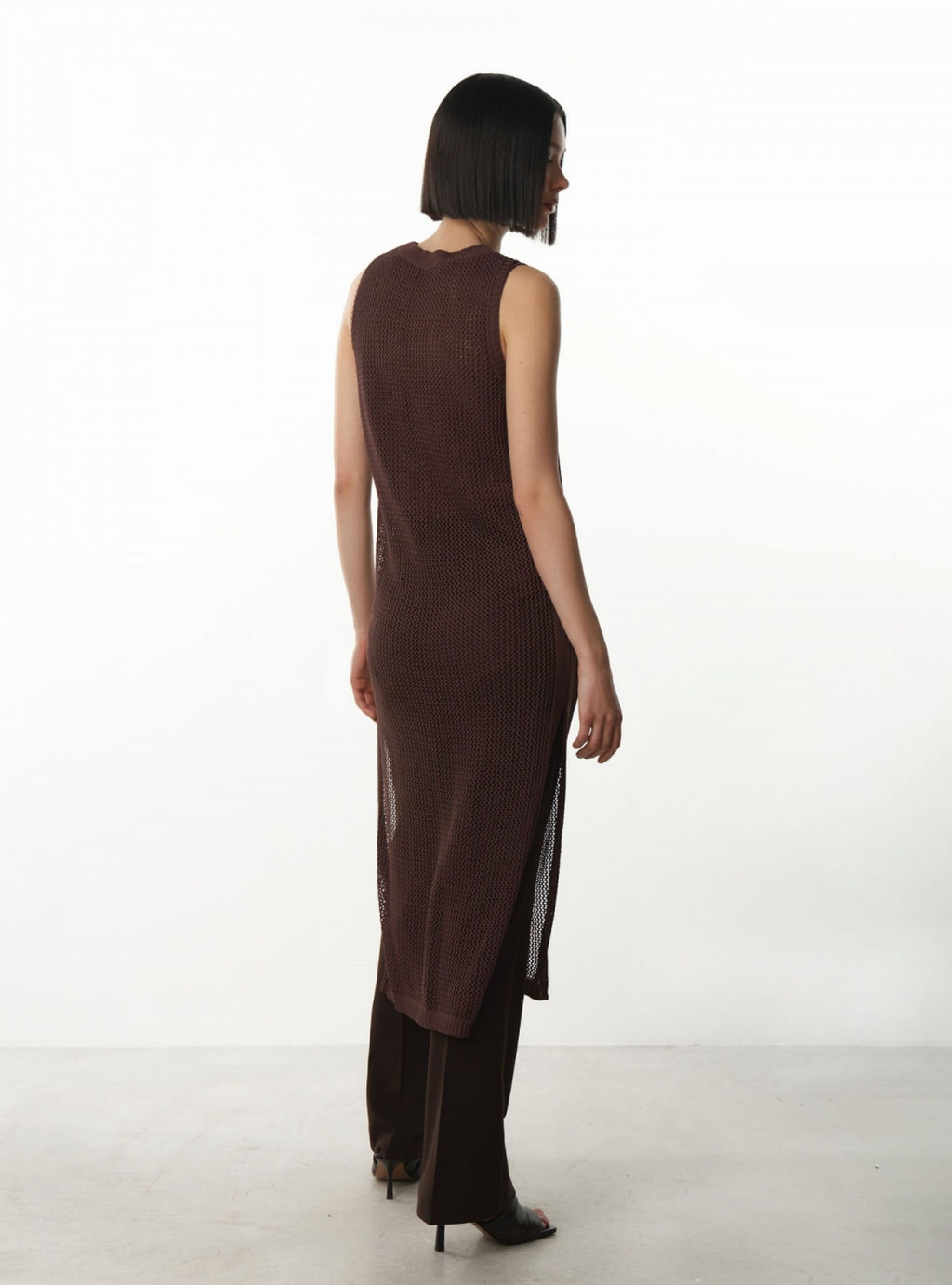 Conso/KDL 230786 - brown Платье женское  фото 7