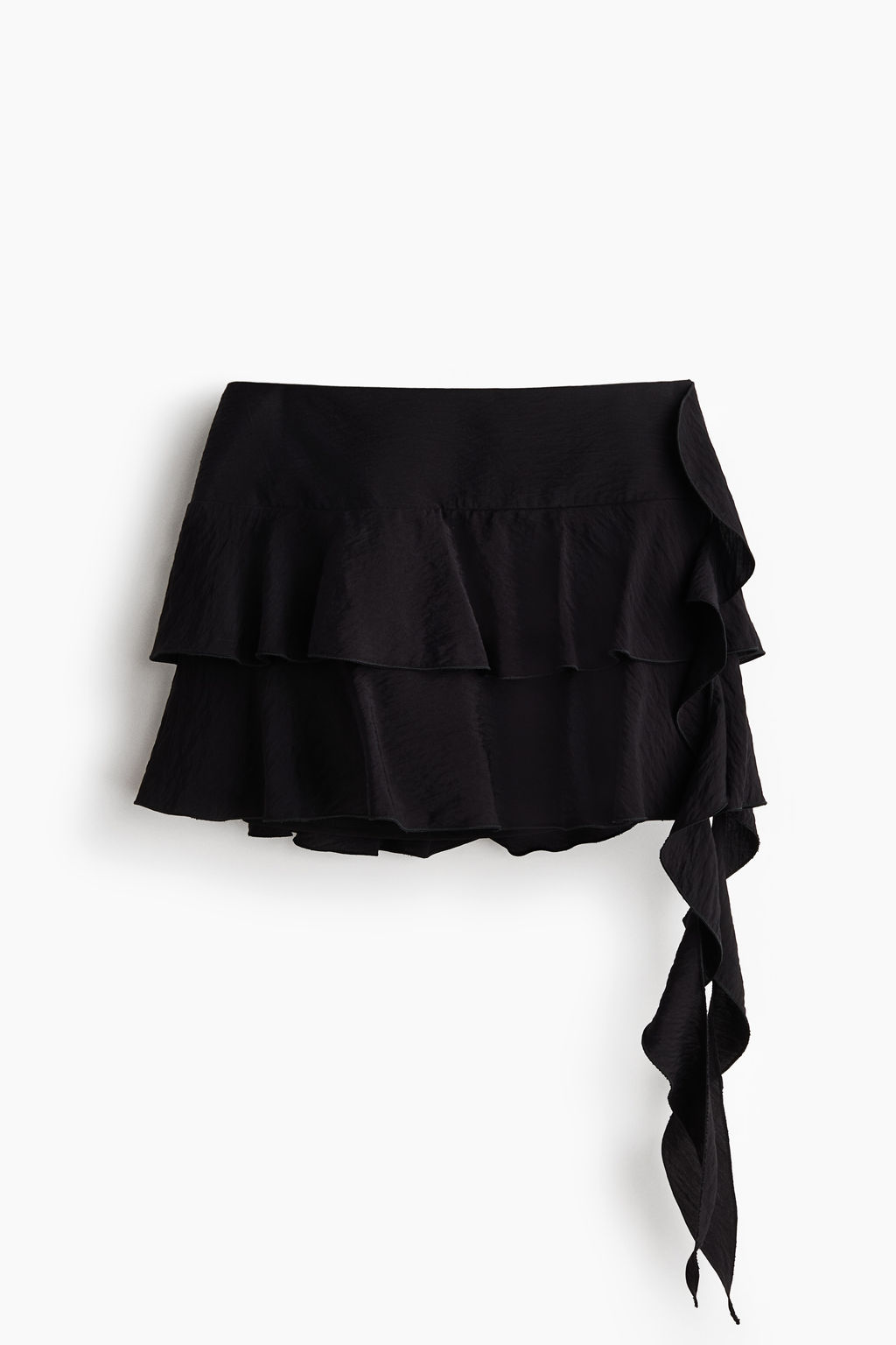 Falda escalonada con panel drapeado - H&m фото 10