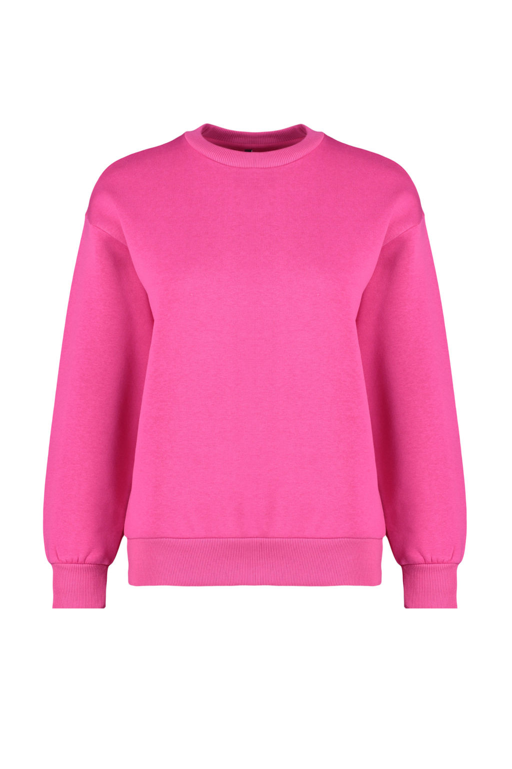 Fusya Kal?n Ici Polarl? Regular/Normal Kal?p Bisiklet Yaka Basic Orme Sweatshirt TWOAW24SW00101