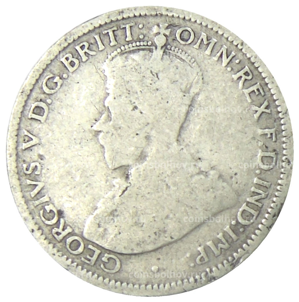 6 пенсов 1925 года Австралия