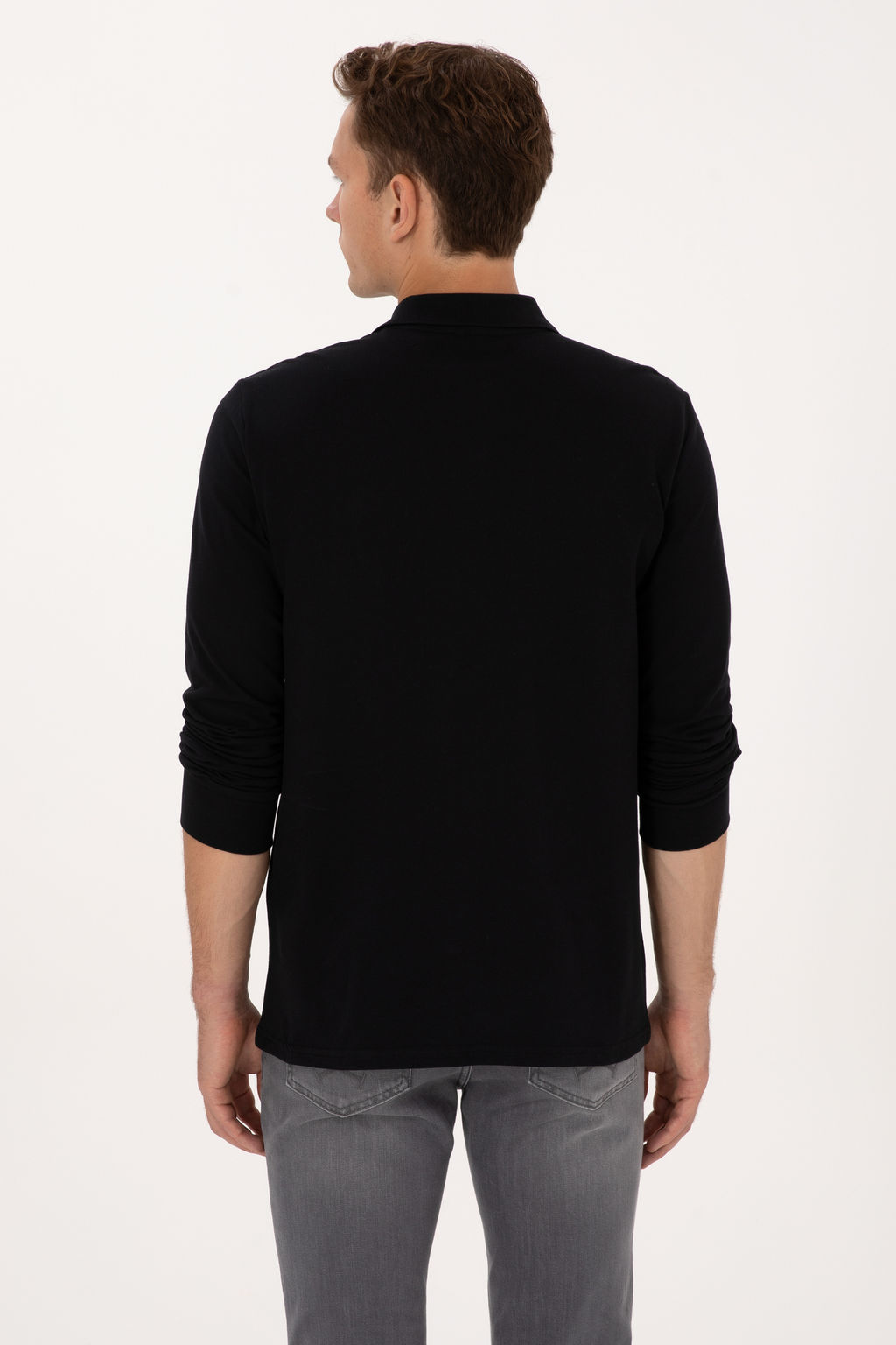 Erkek Siyah Basic Sweatshirt Sepette S_rpriz _ndirim - U.s. polo assn фото 12