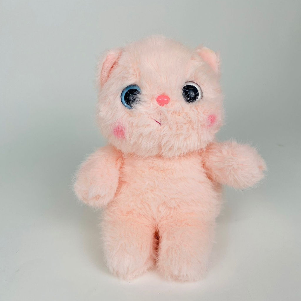 Мягкая игрушка Котик с щечками 22 см - Storyland фото 11