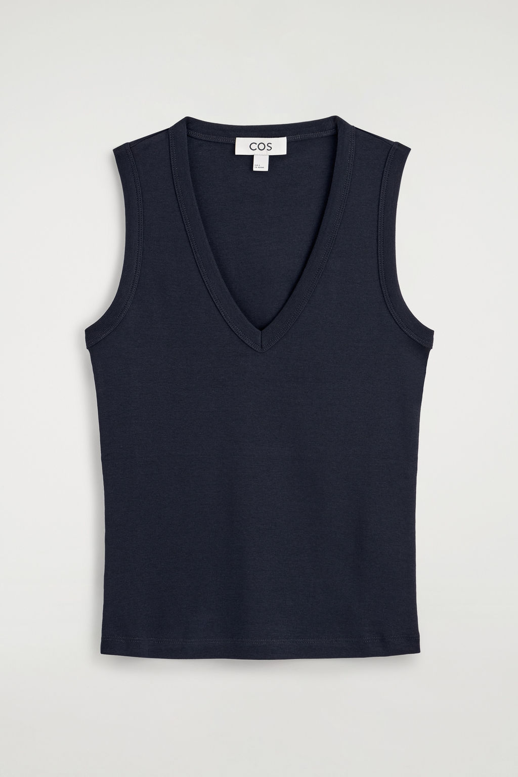 CAMISETA DE TIRANTES DE ALGOD?N CON CUELLO DE PICO - H&m фото 2
