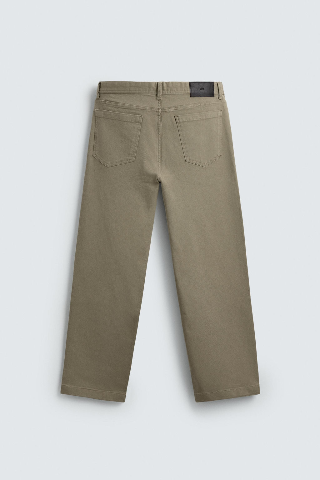 PANTAL?N STRAIGHT FIT / Khaki claro - Zara фото 7
