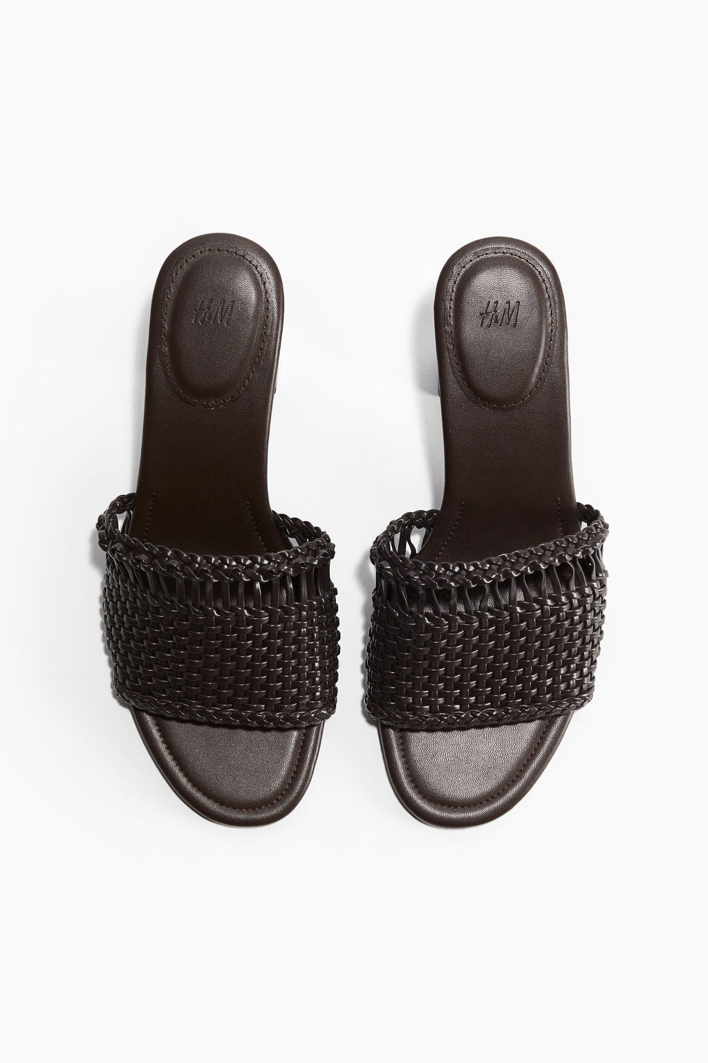 Sandalias de tac?n trenzadas - H&m фото 4