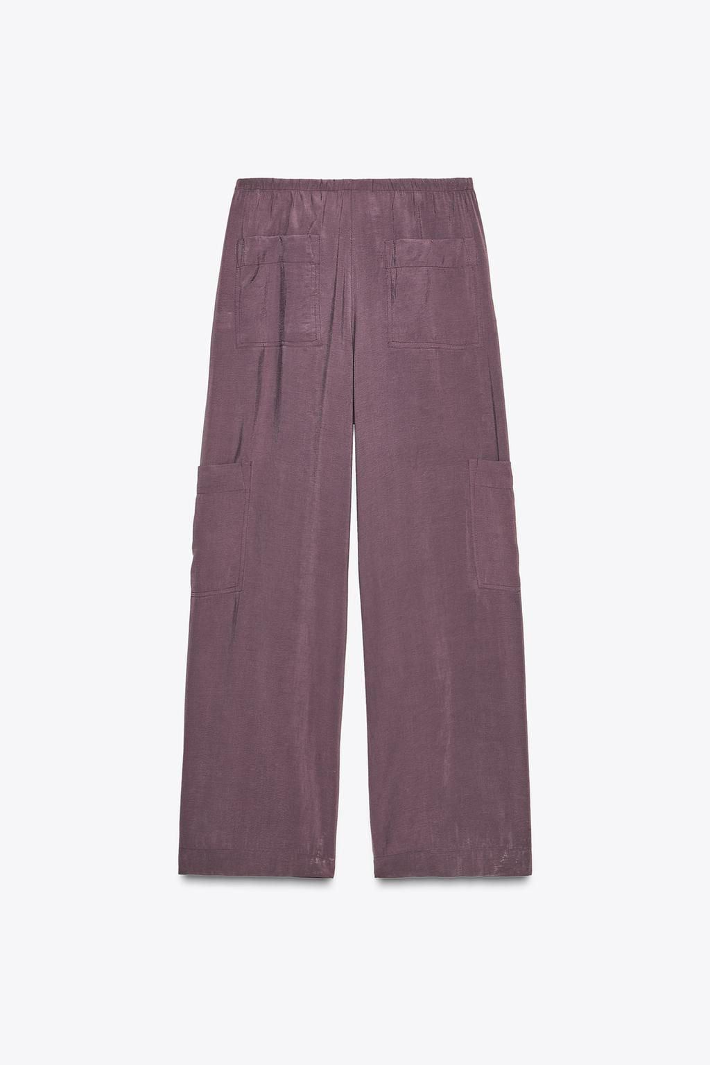 FLOWING CARGO TROUSERS - Zara фото 6
