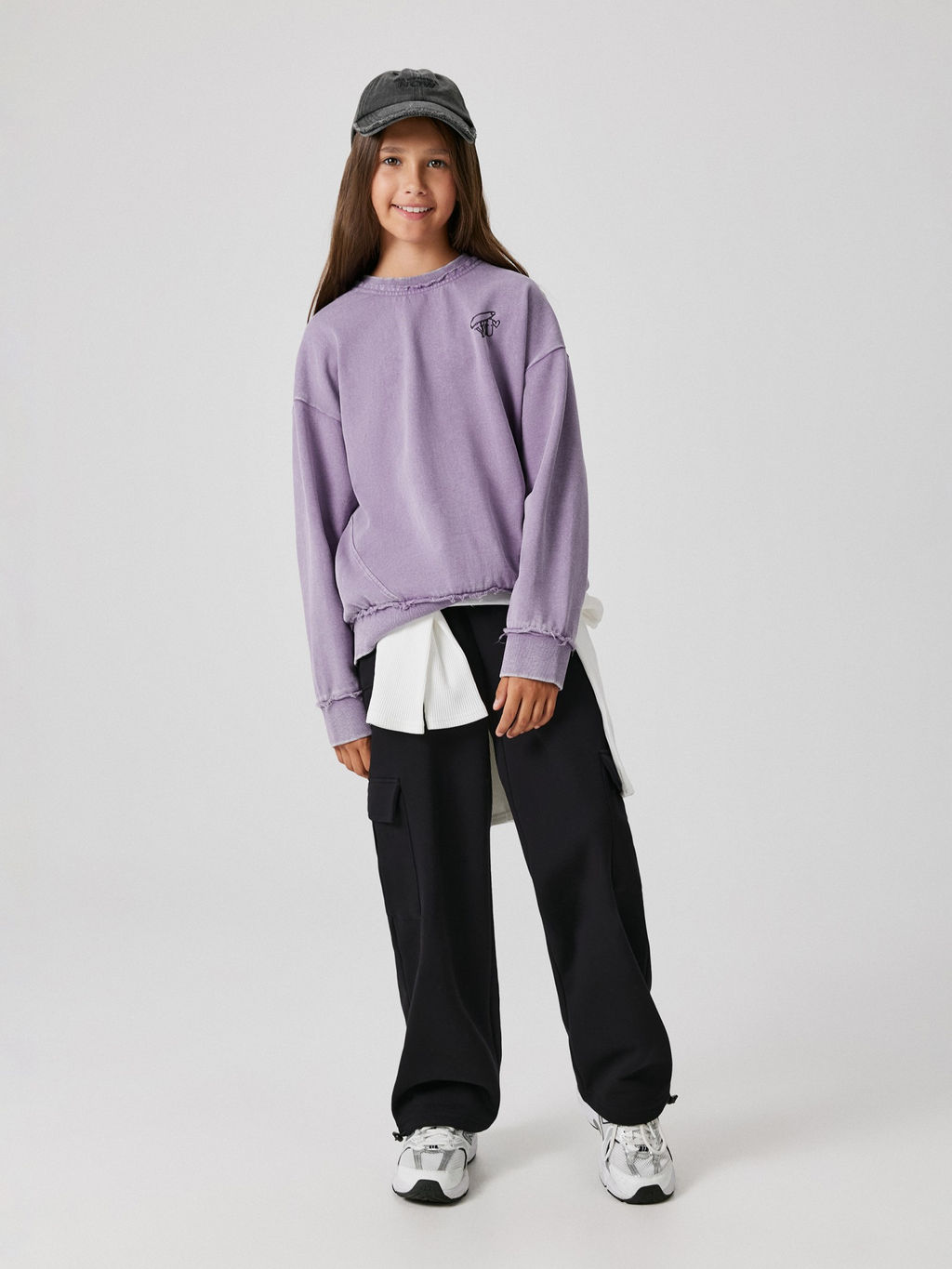 ACOOLA / Джемпер детский для девочек Mirza фиолетовый фото 3
