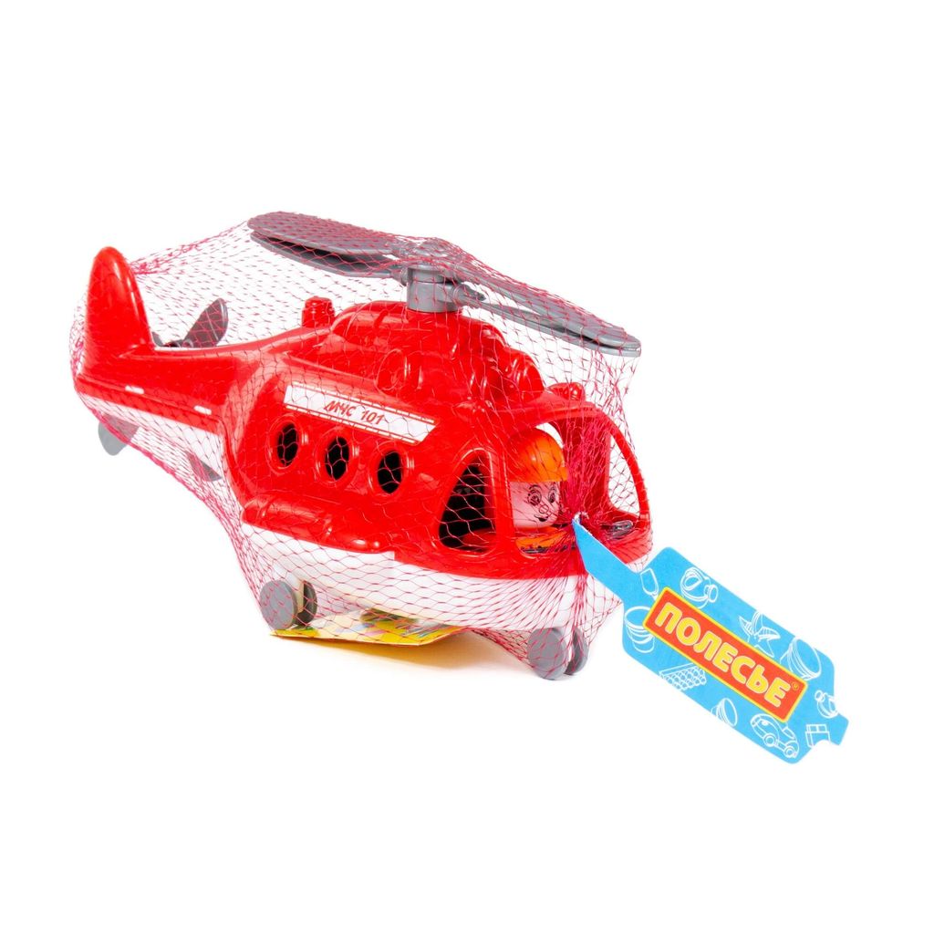 Вертолёт пожарный Альфа (в сеточке) - Полесье фото 6