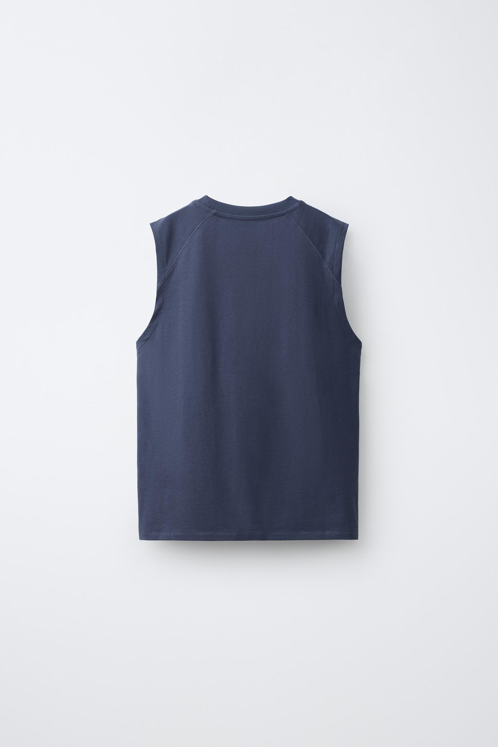 CAMISETA MANGA SISA / Azul medio - Zara фото 2