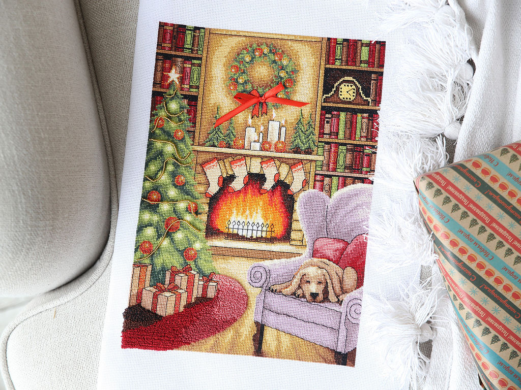 Набор для вышивания PANNA ZM-7118 Уютный вечер 23 х 32 см