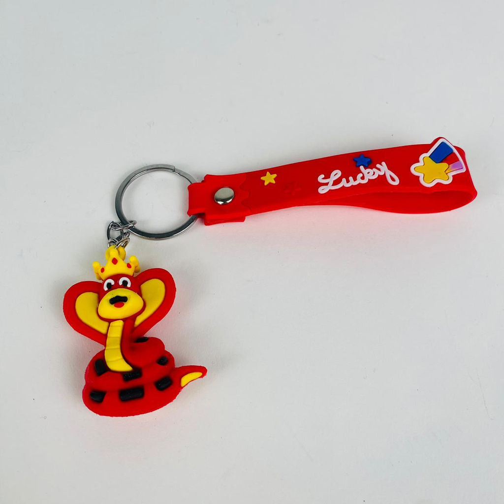 Брелок из резины Змейка с короной в ассортименте - Storyland фото 8