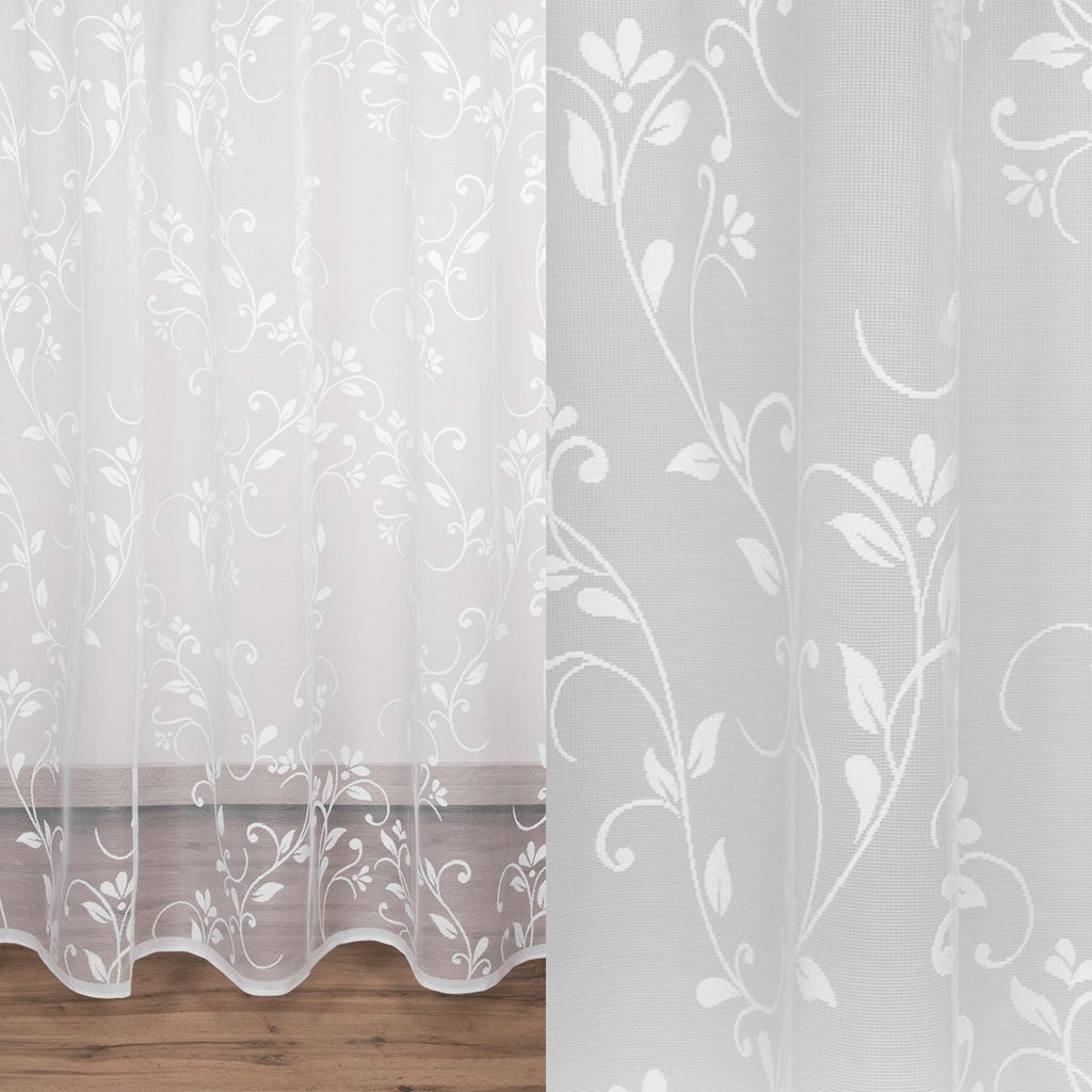 Занавеска 25С6757-Г50 3 белый 2.50 м*1.65 м рис. К654Нд