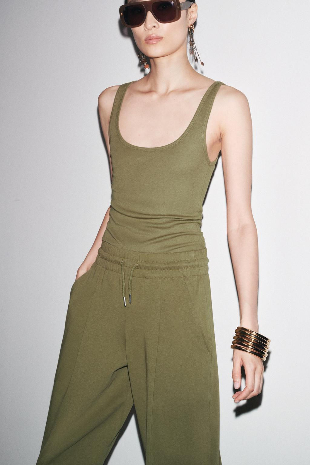 WIDE-LEG TROUSERS - Zara фото 19