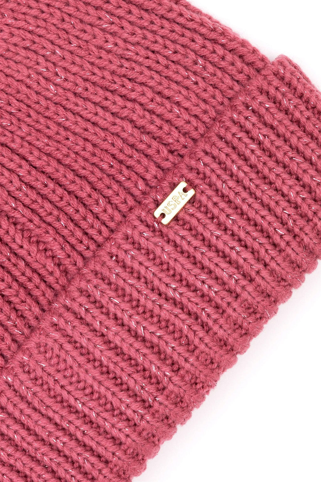 Розовый берет для девочки Неожиданная скидка в корзине - U.s. polo assn фото 3