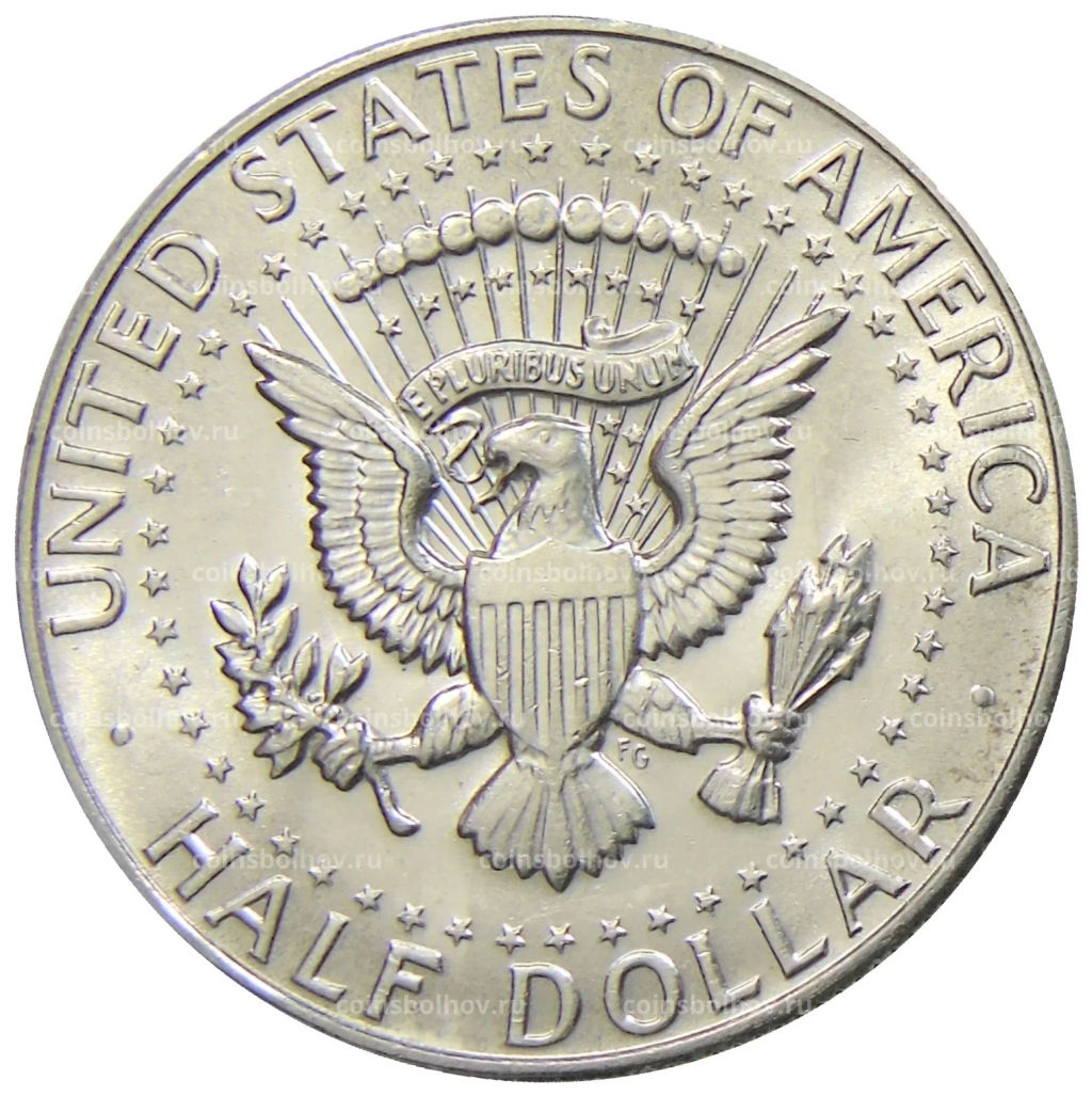 1/2 доллара (50 центов) 1968 года D США