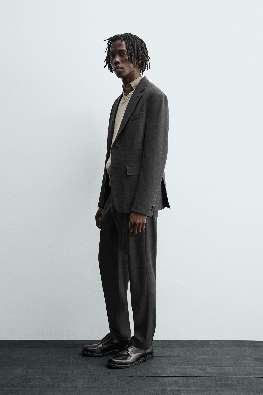 WOOL SUIT BLAZER - Zara фото 4