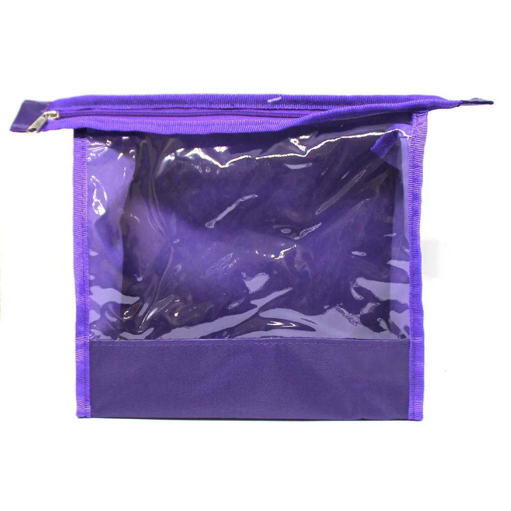 Косметичка "Спорт" (20 х 20 х h7) 420 D, Фиолетовая