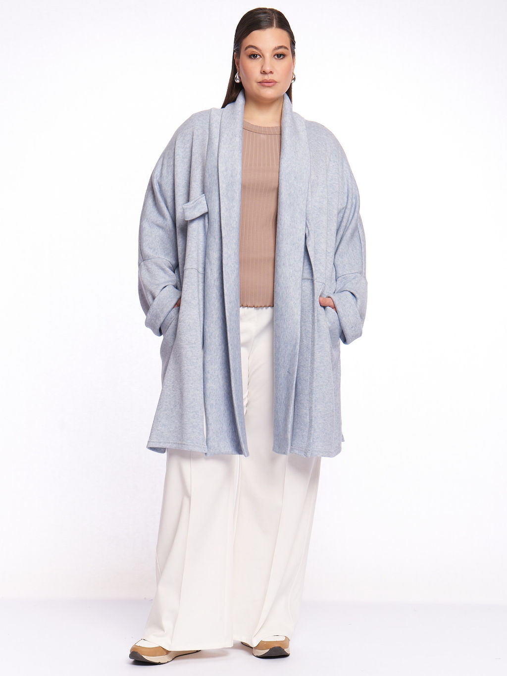 Брюки со стрелками BB23206WHT04