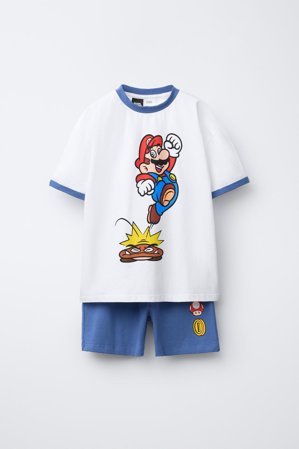 6-14 YEARS/ SUPER MARIO BROS  NINTENDO PYJAMAS