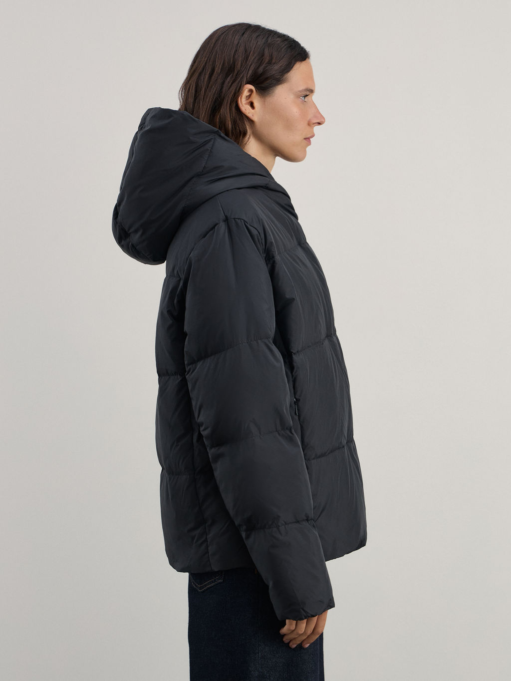 Куртка стеганая с капюшоном / Zarina  фото 4