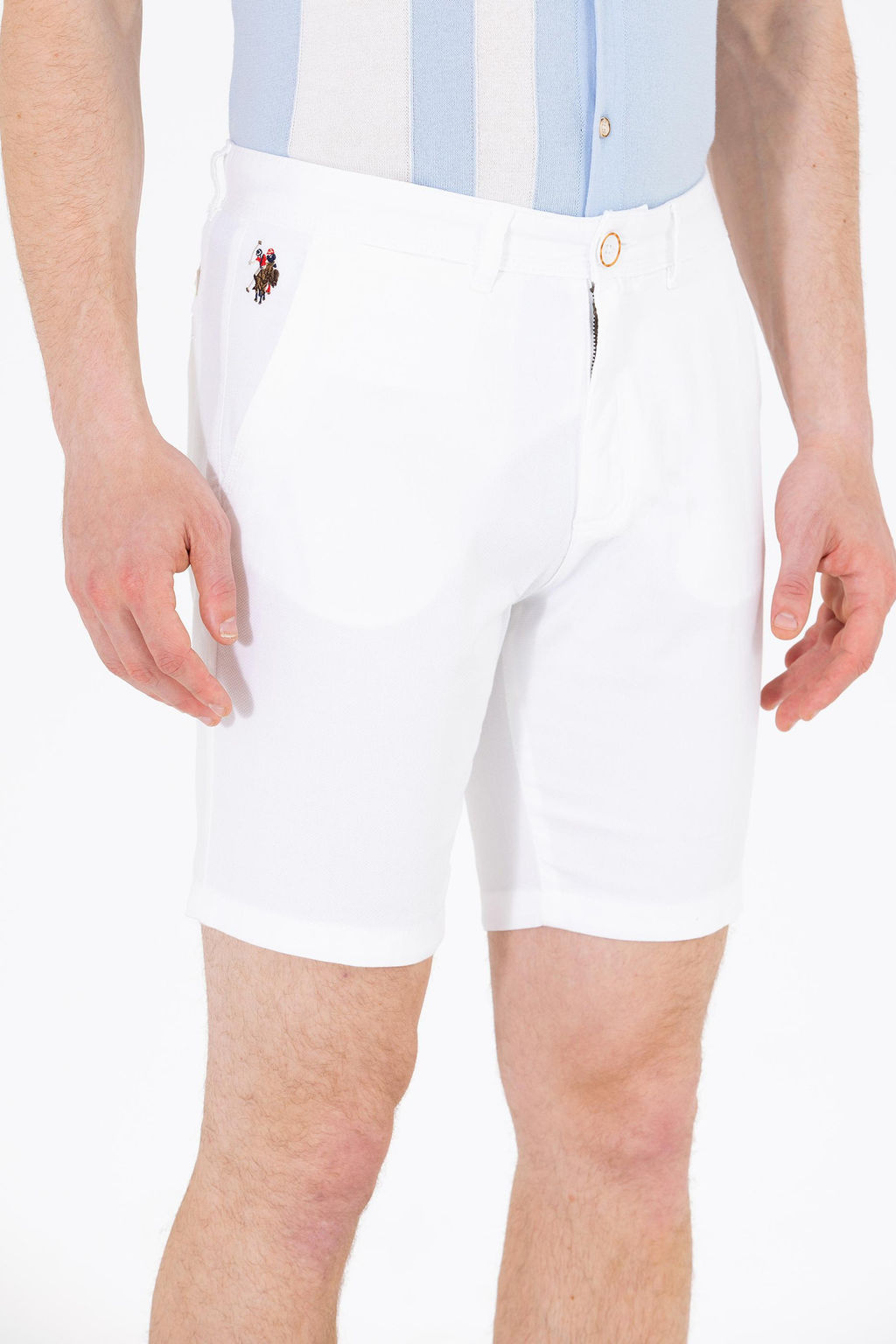 U. S. Polo Assn Мужские белые тканые шорты - U.s. polo assn фото 6