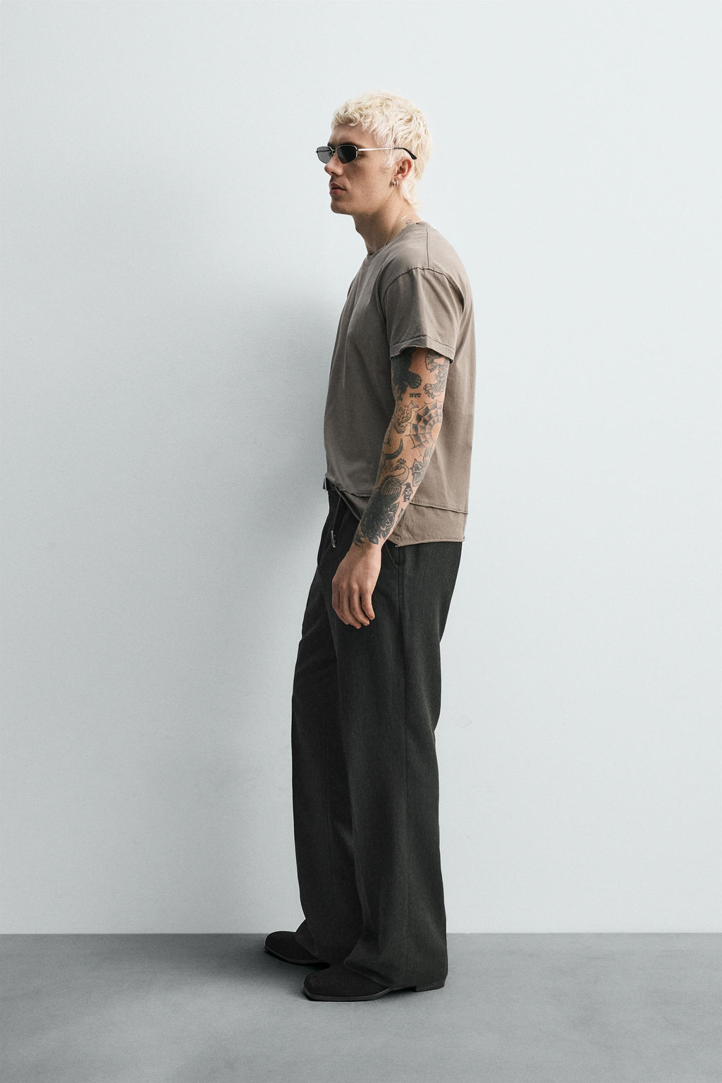IRREGULAR FINISH T-SHIRT - Zara фото 4