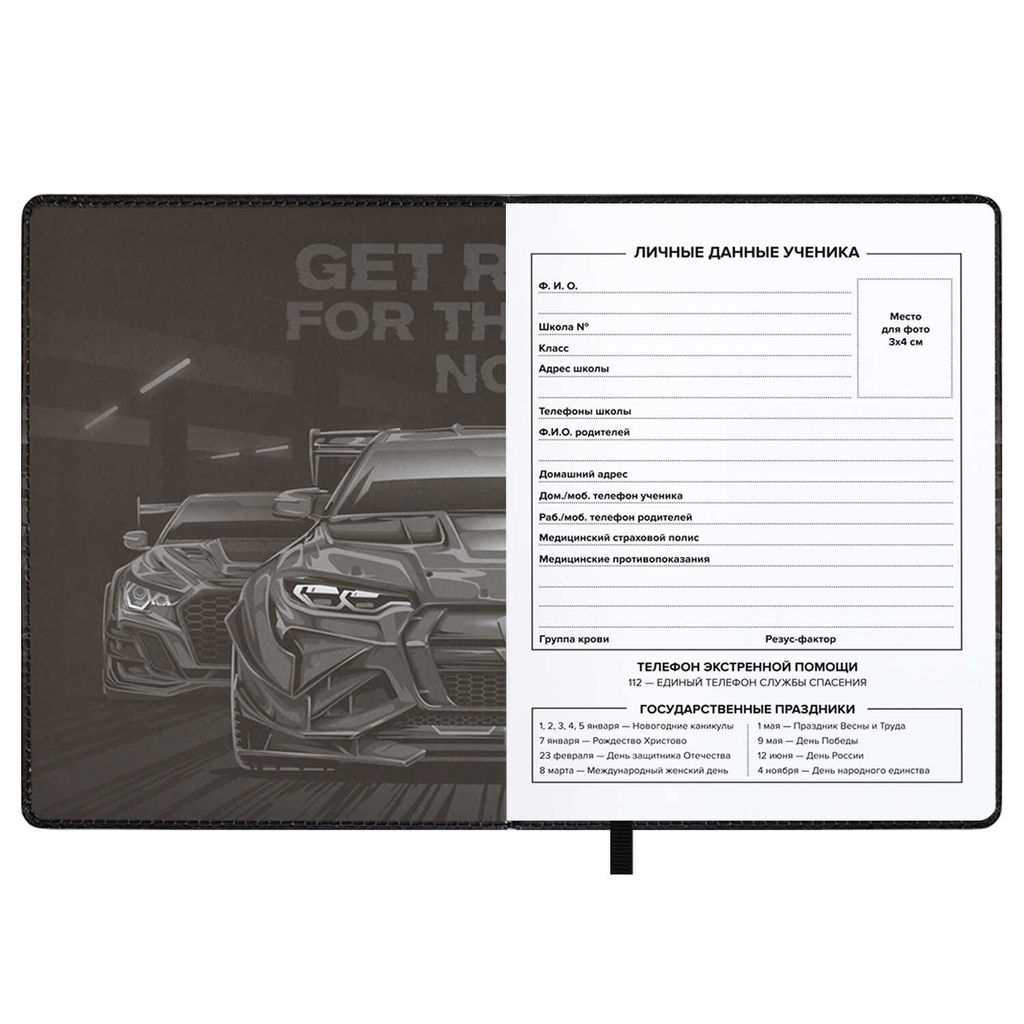 Дневник школьный арт. 68666 / 15 ТАЧКА