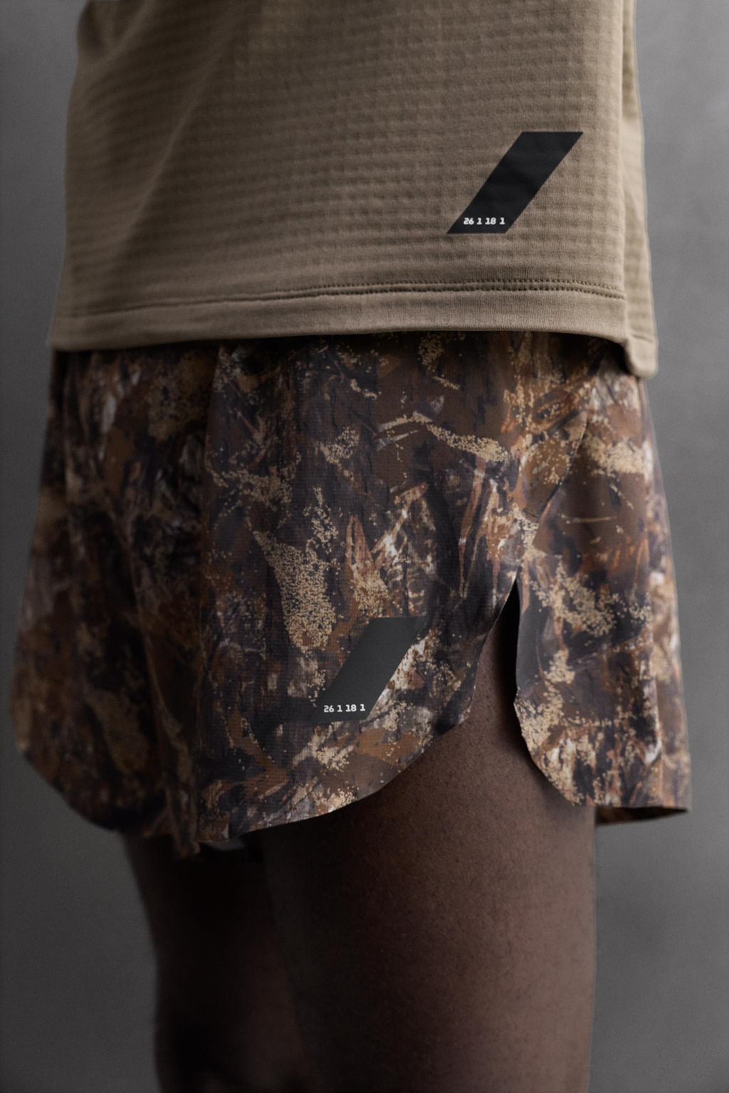 RUNNING SHORTS WITH TREE PRINT - Zara фото 4