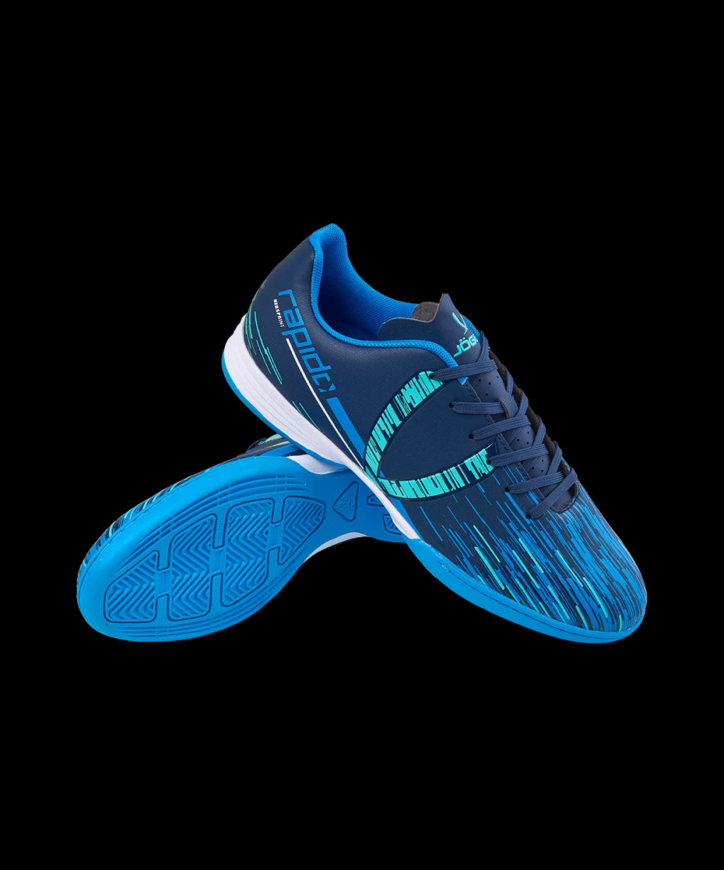 БЕЗ УПАКОВКИ Бутсы зальные JOGEL Rapido IN Navy/blue