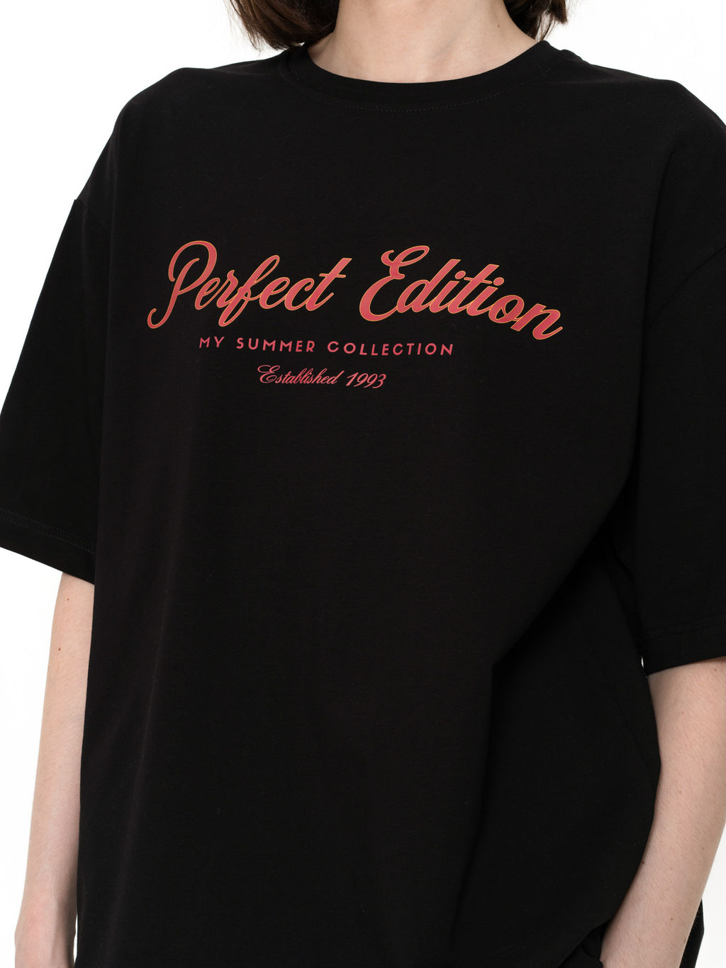 MYФутболка жен. over fit Perfect Eddition ФБ038  фото 5