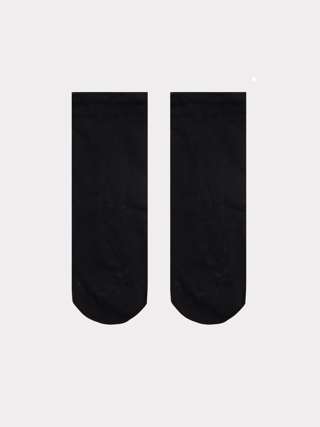 Цена за 5 пар! Высокие женские полиамидные носки черного цвета - Mark formelle фото 3