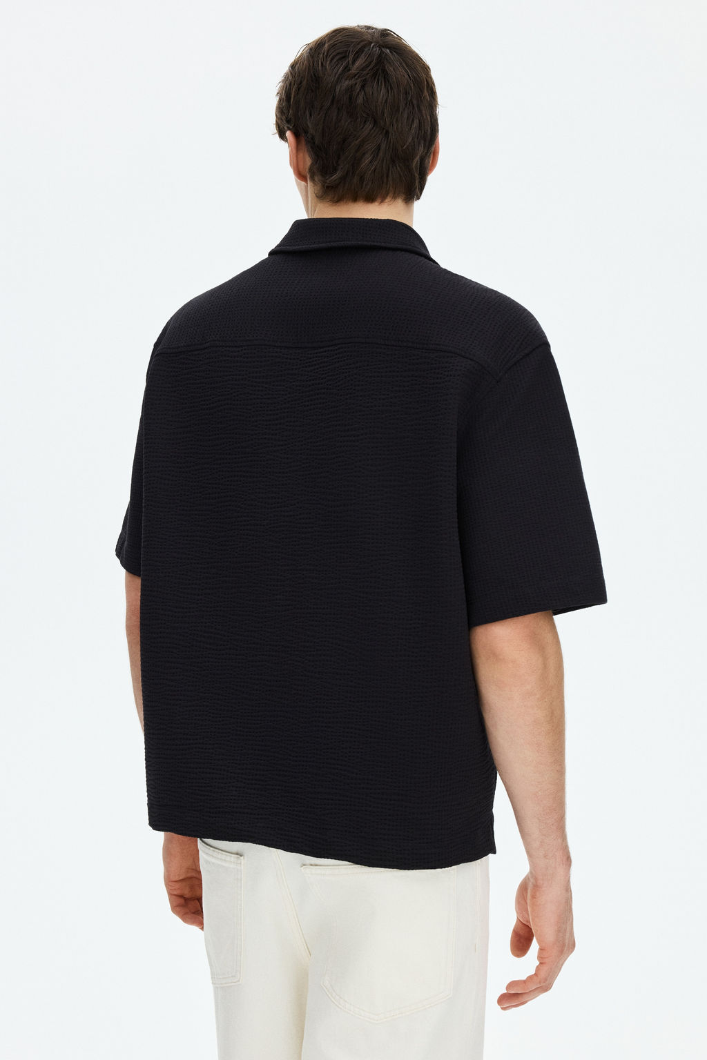 Camisa resort gofrada Relaxed Fit - H&m фото 9