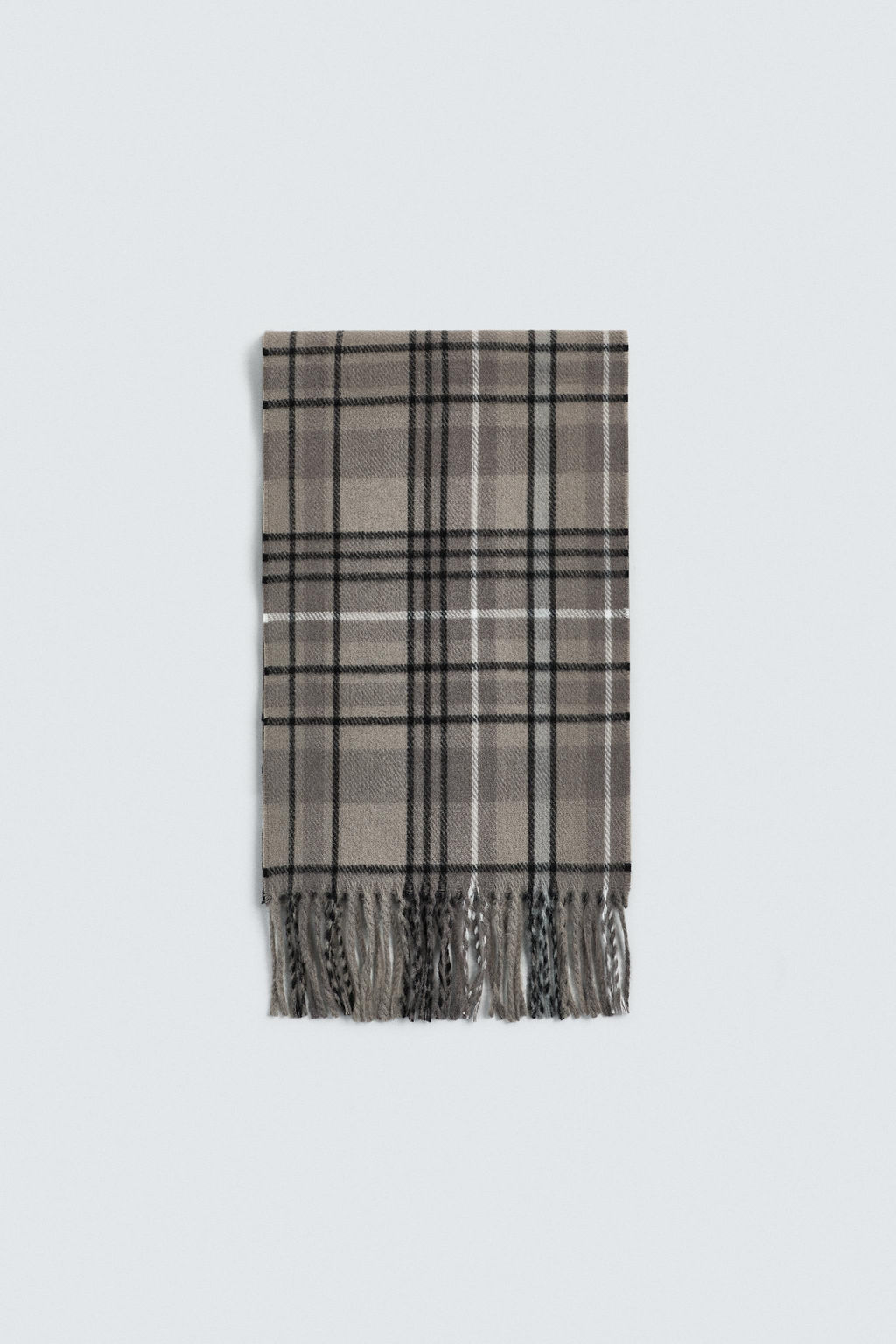 COMBINED CHECK SCARF - Zara фото 3