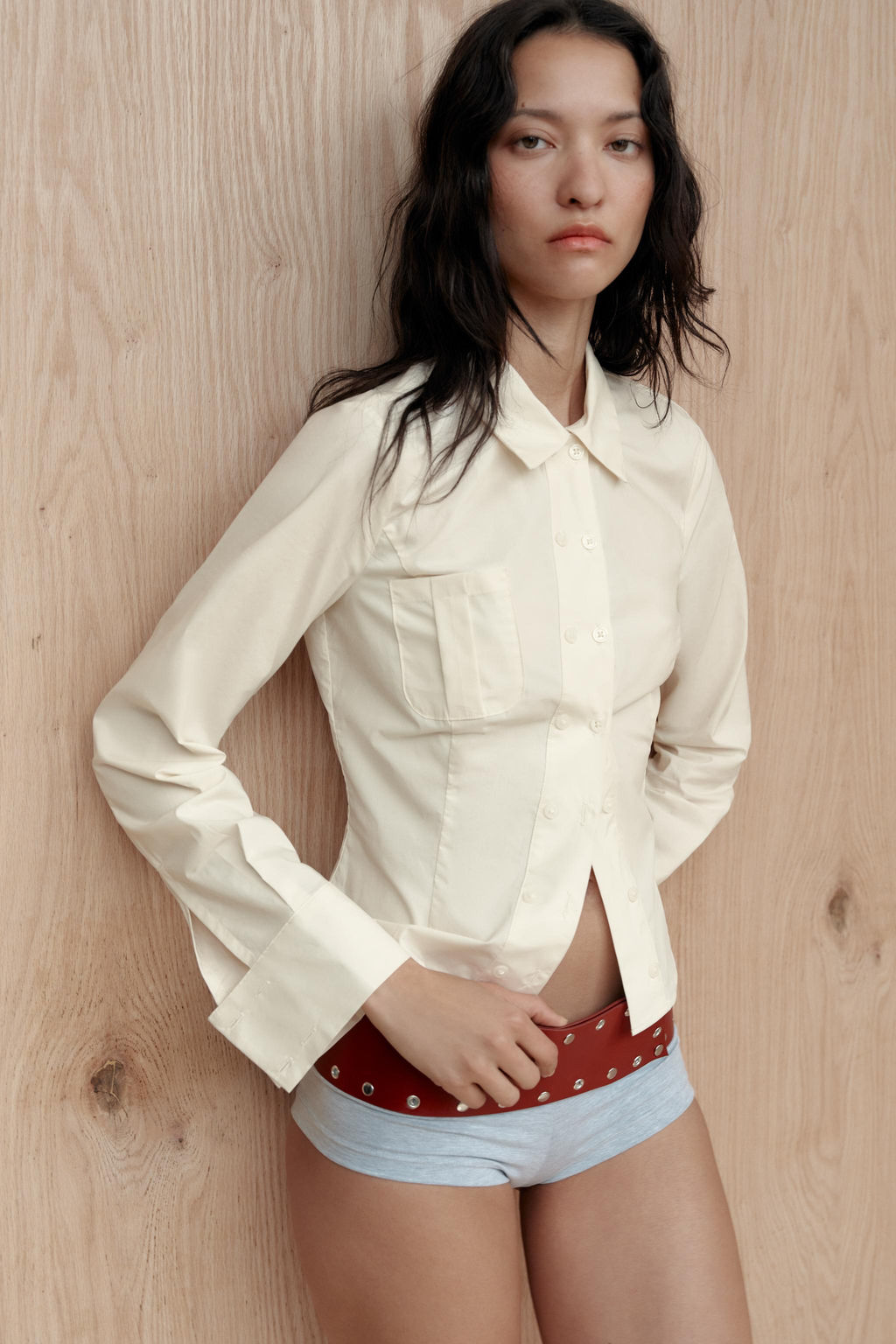 FITTED POPLIN SHIRT - Zara фото 10